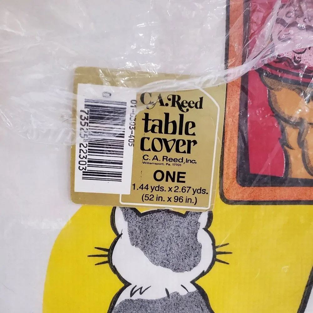 Vintage 1987 ALF Paper Party Tablecloth 52